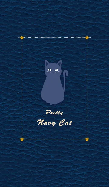 [LINE着せ替え] Pretty Navy Cat *の画像1