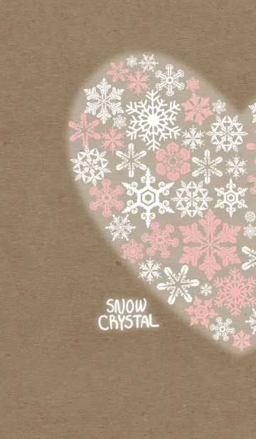 [LINE着せ替え] snow crystal_042_leftの画像1