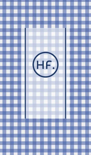 [LINE着せ替え] Simple is the Best 96 (gingham check)の画像1