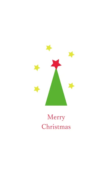 [LINE着せ替え] Simple-Merry-Christmasの画像1