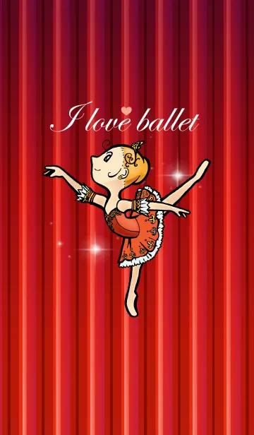 [LINE着せ替え] Love Balletの画像1