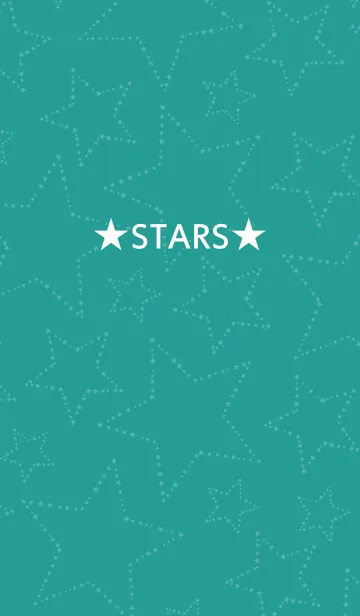 [LINE着せ替え] ★STARS★[Green]の画像1