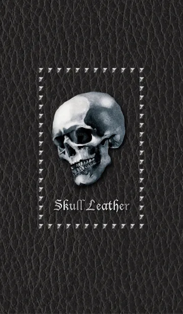 [LINE着せ替え] Skull Leather *の画像1