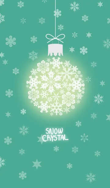 [LINE着せ替え] snow crystal_049の画像1