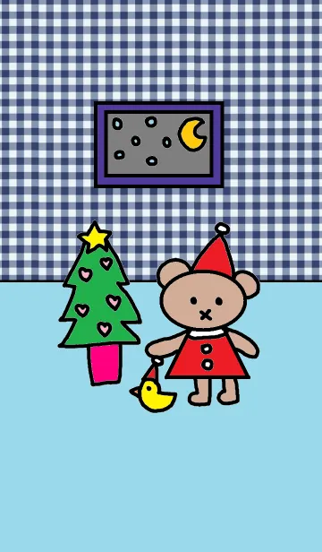 [LINE着せ替え] リロ クリスマスパーティの画像1