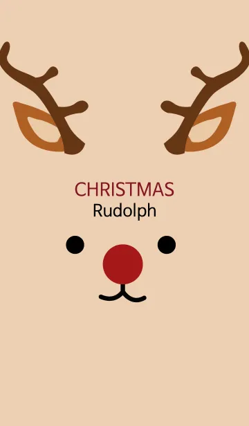 [LINE着せ替え] AHNs Christmas_rudolphの画像1