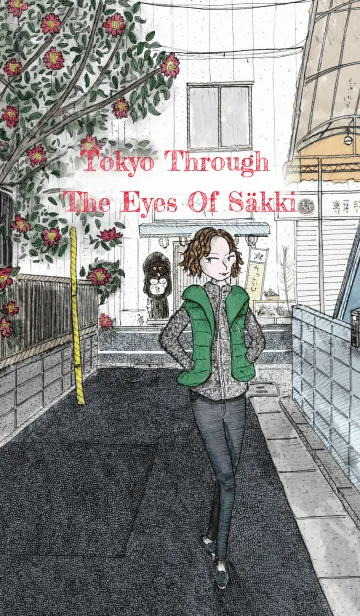 [LINE着せ替え] TokyoThroughThe Eyes Of Säkki 山茶花の画像1