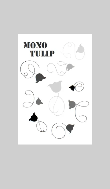 [LINE着せ替え] MONO TULIPの画像1