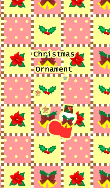 [LINE着せ替え] クリスマス(オーナメント)の画像1