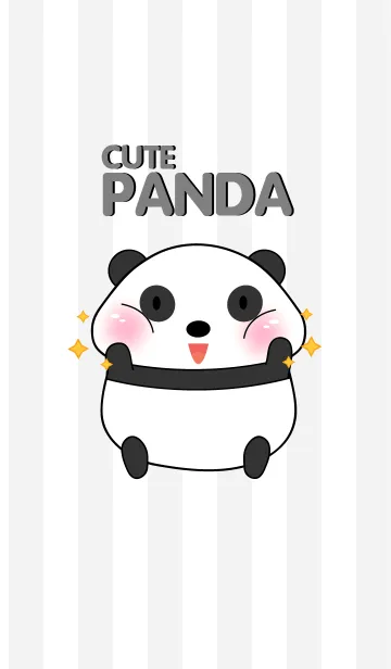 [LINE着せ替え] Cute Fat Panda Theme(jp)の画像1