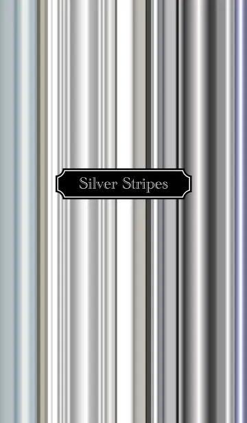 [LINE着せ替え] Silver stripesの画像1