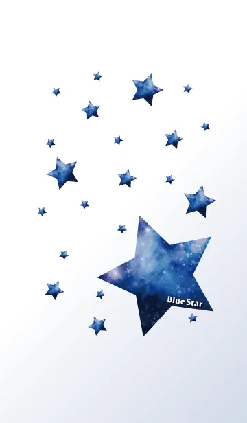 [LINE着せ替え] Blue Star*の画像1