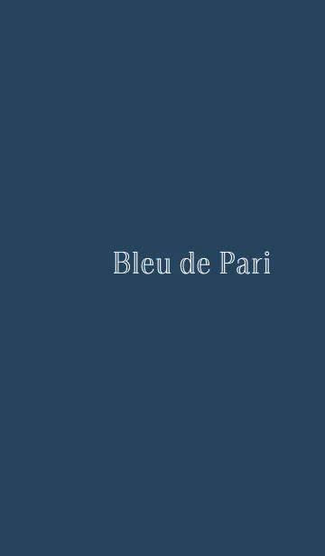 [LINE着せ替え] Bleu de Pariの画像1