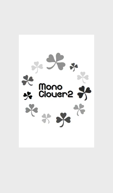 [LINE着せ替え] MONO CLOVER2の画像1