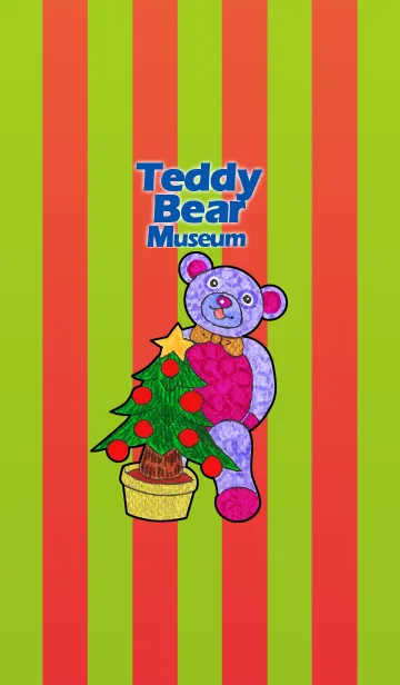 [LINE着せ替え] テディベアミュージアム 90-Christmas Bearの画像1