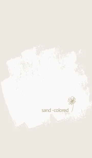 [LINE着せ替え] artwork_sand coloredの画像1