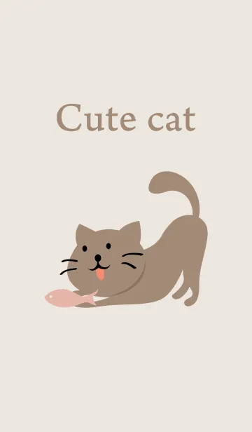 [LINE着せ替え] かわいいと魅力的な猫の画像1