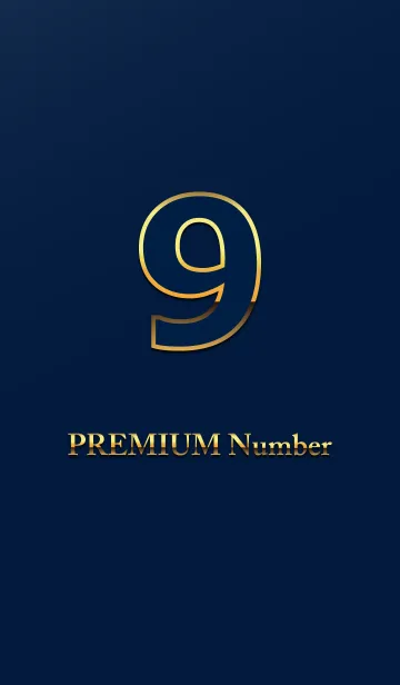 [LINE着せ替え] PREMIUM Number 9の画像1