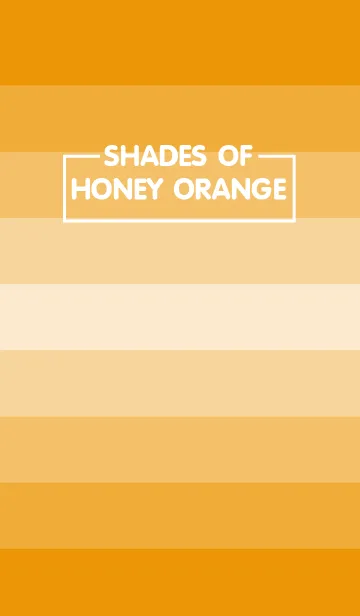 [LINE着せ替え] Shades Of Honey Orange(jp)の画像1