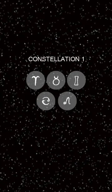 [LINE着せ替え] CONSTELLATION 1 / 星座の画像1