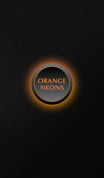 [LINE着せ替え] Orange Neons Themeの画像1