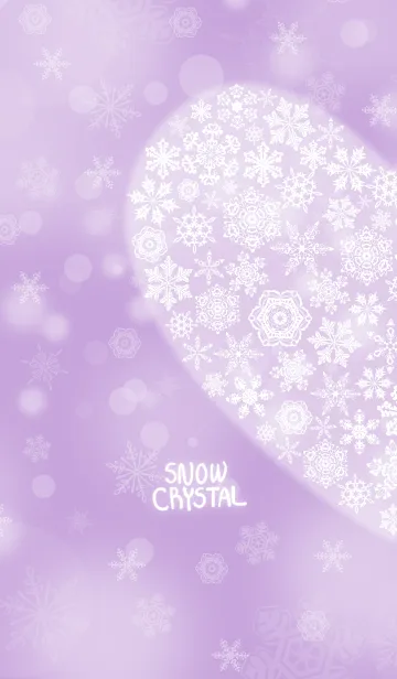 [LINE着せ替え] snow crystal_081_leftの画像1