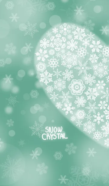 [LINE着せ替え] snow crystal_085_leftの画像1