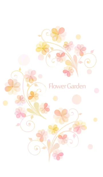 [LINE着せ替え] artwork_Flower garden13の画像1