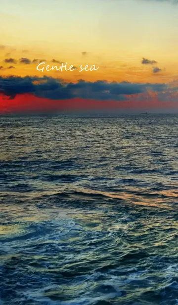 [LINE着せ替え] Gentle seaの画像1