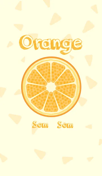 [LINE着せ替え] Orange love orange (1)の画像1