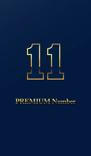 [LINE着せ替え] PREMIUM Number 11の画像1