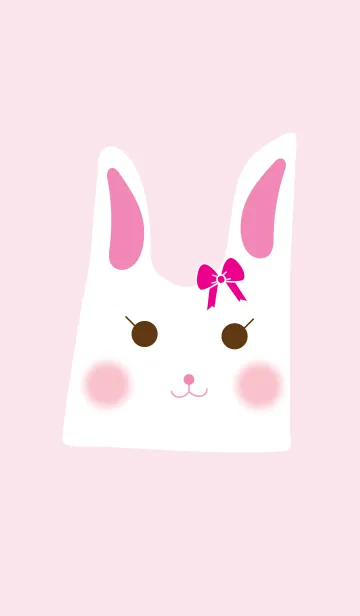 [LINE着せ替え] Cute rabbit theme v.2 (JP)の画像1