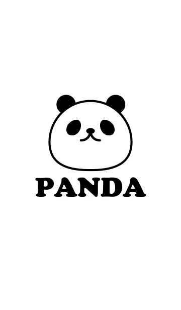 [LINE着せ替え] -SIMPLE PANDA-の画像1