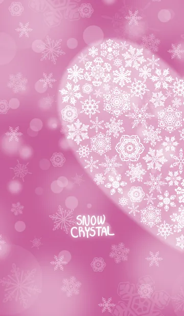 [LINE着せ替え] snow crystal_083_leftの画像1