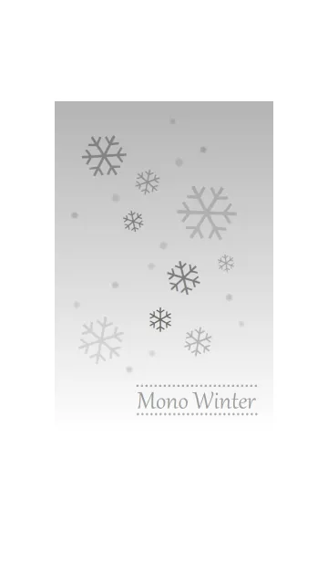 [LINE着せ替え] MONO WINTERの画像1