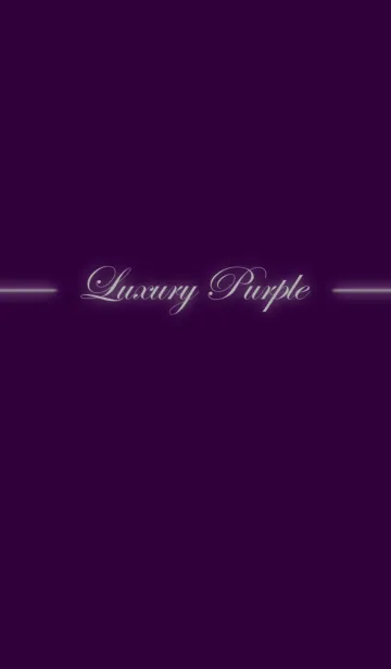 [LINE着せ替え] Luxury Purpleの画像1