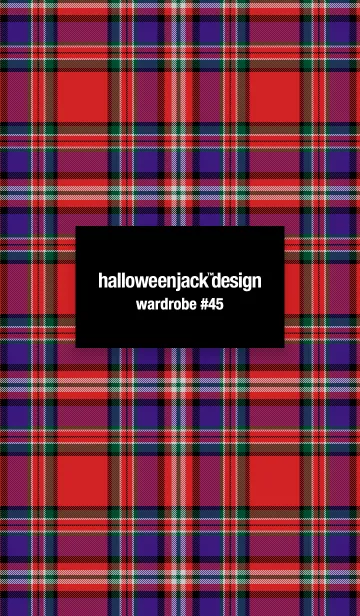 [LINE着せ替え] TARTAN CHECK COLLECTION #45の画像1