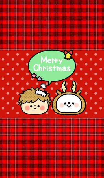 [LINE着せ替え] 「かわいいクリスマス」の着せかえ♡2の画像1