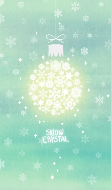 [LINE着せ替え] snow crystal_080の画像1