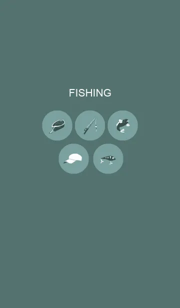 [LINE着せ替え] FISHING.の画像1