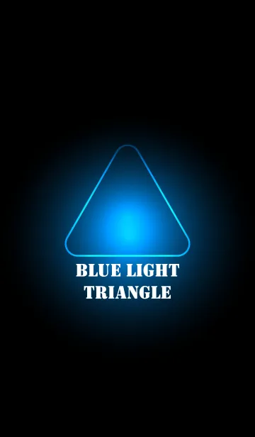 [LINE着せ替え] Blue light triangle.の画像1