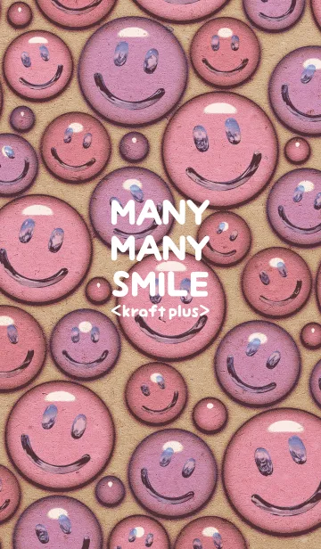 [LINE着せ替え] MANY MANY SMILE <kraft plus>の画像1