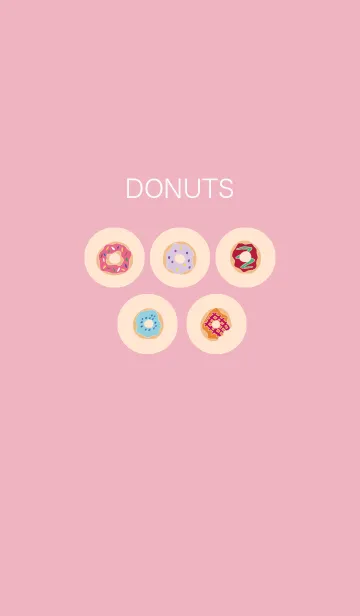 [LINE着せ替え] DONUTS 2の画像1