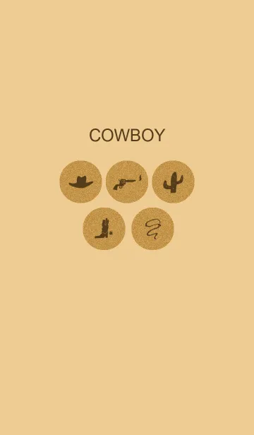 [LINE着せ替え] COWBOYの画像1