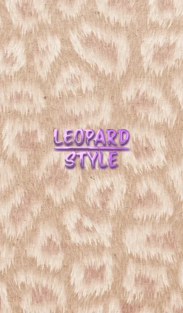 [LINE着せ替え] LEOPARD STYLE 04の画像1