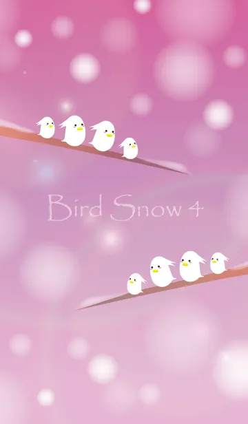 [LINE着せ替え] Bird Snow 4の画像1