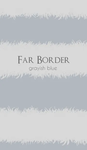 [LINE着せ替え] Far Border -grayish blue-の画像1