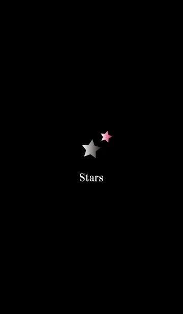 [LINE着せ替え] Stars in Blackの画像1