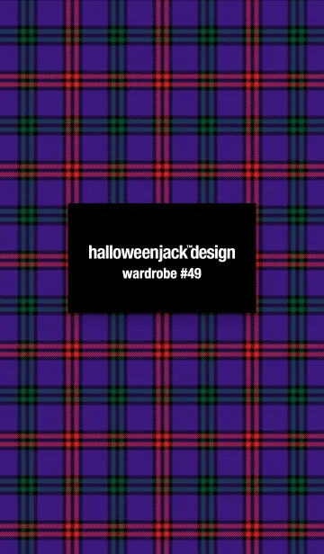 [LINE着せ替え] TARTAN CHECK COLLECTION #49の画像1