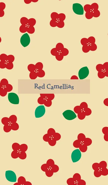 [LINE着せ替え] Red Camelliasの画像1